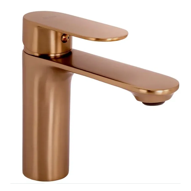 Rea BATERIA UMYWALKOWA DROP MIEDŹ SZCZOTKOWANA NISKA REA-B6381