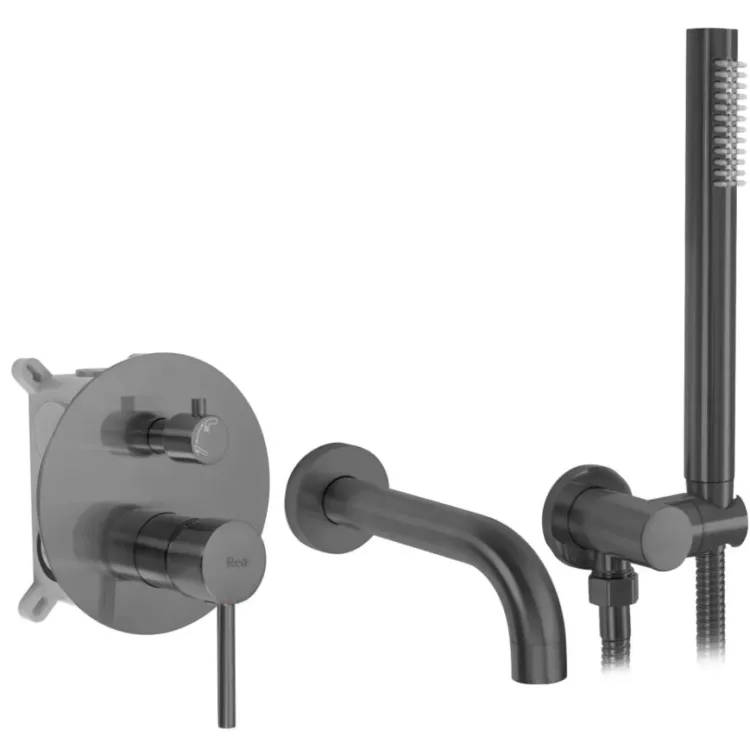 Rea BATERIA WANNOWA PODTYNKOWA LUNGO TYTAN + BOX REA-B6388