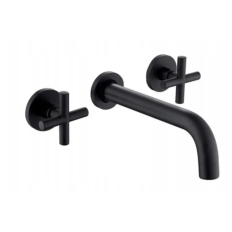 Rea BATERIA UMYWALKOWA PODTYNKOWA EXIT CZARNA + BOX REA-B8000