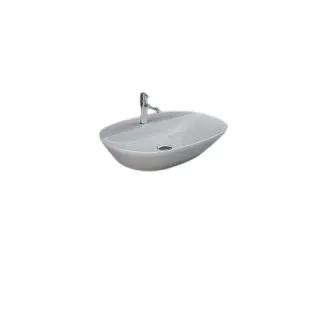 RAK Ceramics VARIANT Umywalka nablat. owalna 60x42 cm z...