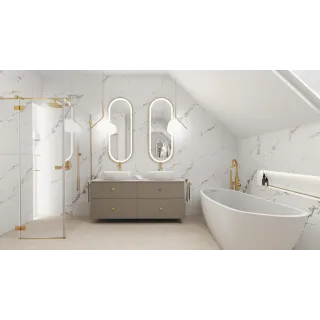 Egen Płytka podłogowa Royal Galaxy Statuario 60x120 cm (1.44) Carving