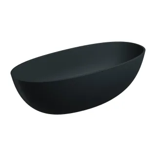 Omnires SHELL M+ wanna wolnostojąca, 175 x 78 cm, black...