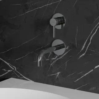 Omnires Y bateria umywalkowa podtynkowa, chrom połysk Y1215NCR