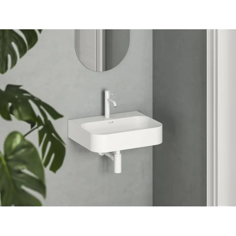 Ravak Umywalka ceramiczna Ceramic Slim Wall R 55, biały XJX01155006