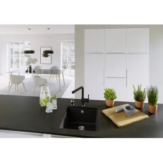 BLANCO ROTAN 400-U Silgranit delikatny biały 527145