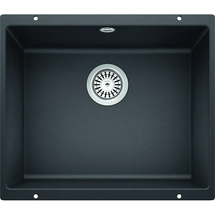 BLANCO ROTAN 500-U Silgranit antracyt 523075
