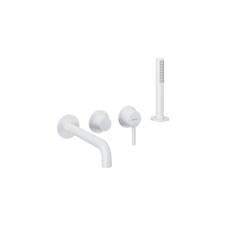 Excellent Delta Pi Zestaw prysznicowo-wannowy podtynkowy, 2 funkcyjny, Dry box, biały mat AREX.1244.K.05WH