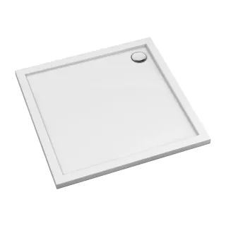 Omnires MERTON akrylowy brodzik prysznicowy, 90 x 90 cm,...