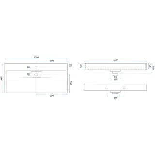 Rea UMYWALKA KONGLOMERATOWA GOYA 100 REA-U8903