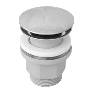 Omnires korek klik-klak do umywalki z przelewem, chrom...