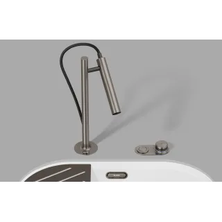 BLANCO LUNEOO-S stal szczotkowana 527972