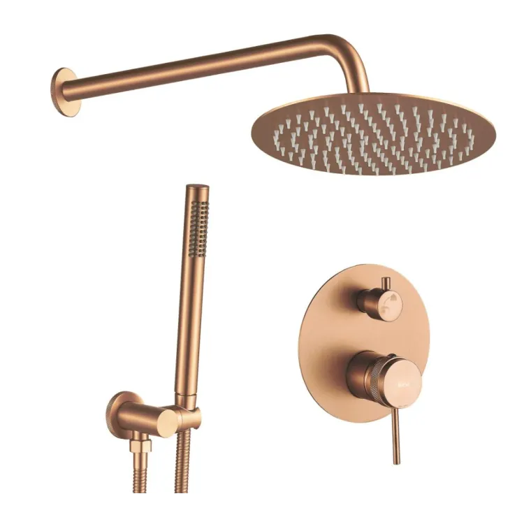 Rea ZESTAW NATR PODTYNKOWY LUNGO GRIP MIEDŹ SZCZ + BOX REA-P5651