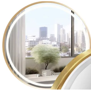 Rea LUSTRO LED MMJ BRUSH GOLD 80cm HOM-05509