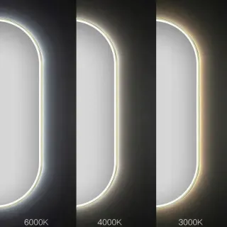 Rea LUSTRO LED OVL GOLD 50X100CM HOM-02606