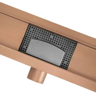 Rea ODPŁYW NEOX MIEDŹ SZCZOTKOWANA 700 REA-G4898