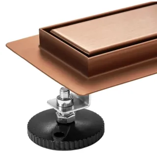 Rea ODPŁYW NEOX MIEDŹ SZCZOTKOWANA 1000 REA-G4890