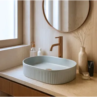 Rea UMYWALKA VANDA BABY BLUE MATT - NABLATOWA REA-U6375