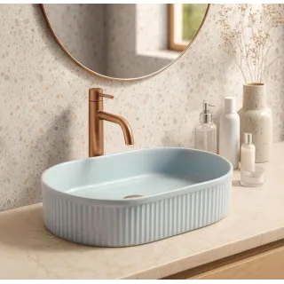 Rea UMYWALKA VANDA BABY BLUE MATT - NABLATOWA REA-U6375