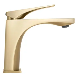 Rea BATERIA UMYWALKOWA JOE ZŁOTA SZCZOTKOWANA NISKA REA-B8990