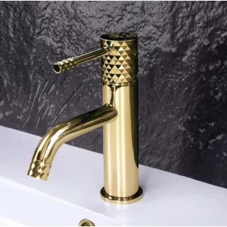 Rea BATERIA UMYWALKOWA LUNGO DIAMOND ZŁOTA NISKA REA-B8993