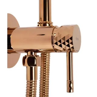 Rea BATERIA BIDETOWA LOOP LUNGO DIAMOND MIEDŹ REA-B8971