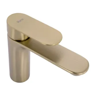 Rea BATERIA UMYWALKOWA DROP ZŁOTA SZCZOTKOWANA NISKA REA-B8975