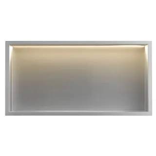 Rea PÓŁKA WNĘKOWA LED 60x30x10 cm BRUSH REA-08544