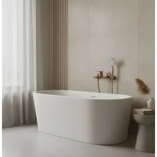 Rea BATERIA WANNOWA DROP MIEDŹ SZCZOTKOWANA REA-B6397