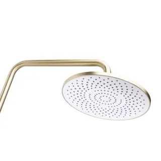 Rea ZESTAW NATRYSKOWY DROP ZŁOTY SZCZOTKOWANY REA-P7063