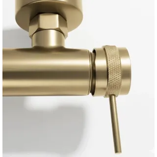 Rea BATERIA WANNOWA LUNGO GRIP ZŁOTA SZCZOTKOWANA REA-B6398