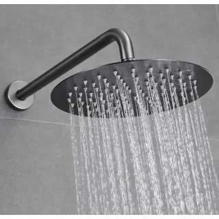 Rea ZESTAW NATRYSKOWY PODTYNKOWY LUNGO TYTAN TERMOSTAT REA-P6385