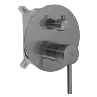 Rea ZESTAW NATRYSKOWY PODTYNKOWY LUNGO TYTAN + BOX REA-P6363