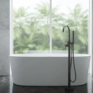 Rea BATERIA WANNOWA PODŁOGOWA LUNGO TYTAN REA-B6396