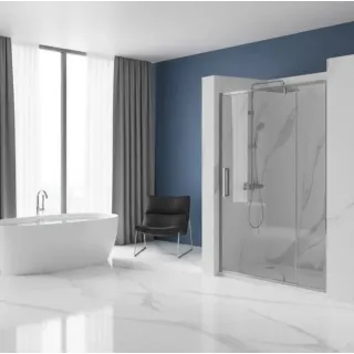 Rea DRZWI PRYSZNICOWE RAPID SWING CHROM 120 REA-K5456