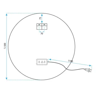 Rea LUSTRO LED HZJ 90CM HOM-02822