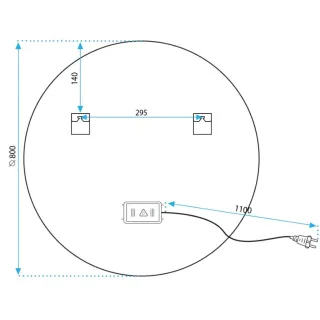 Rea LUSTRO LED HZJ 60CM HOM-02826