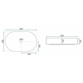 Rea UMYWALKA NADIA 50 KASHMIR - NABLATOWA REA-U9241
