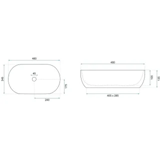 Rea UMYWALKA AMELIA 48 WARM - NABLATOWA REA-U3001