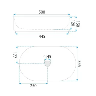 Rea UMYWALKA OKTAWIA - NABLATOWA REA-U6366