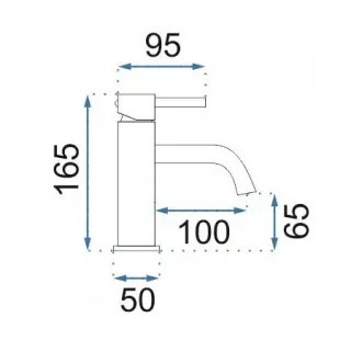 Rea BATERIA UMYWALKOWA LUNGO TYTAN NISKA REA-B8985