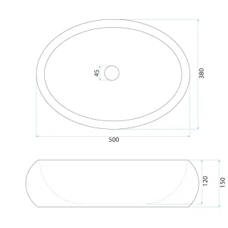 Rea UMYWALKA MIKA BLACK - NABLATOWA REA-U4333