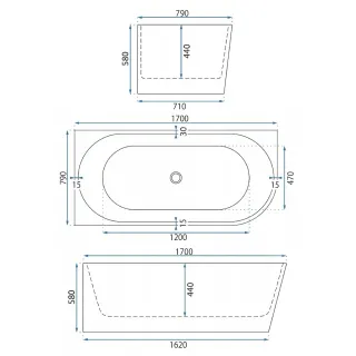 Rea WANNA BELLANTO SLIM 170 LEWA REA-W0131