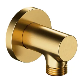 Omnires przyłącze kątowe, złoty szczotkowany S008GLB