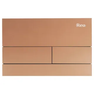 Rea PRZYCISK DO STELAŻA PODTYNKOWEG T STEEL BRUSH GOLD REA-E0055