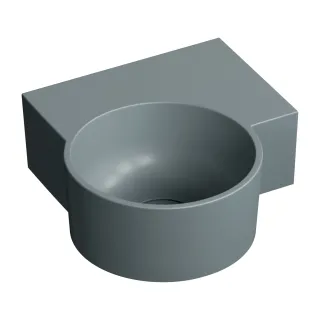 Omnires OVO M+ umywalka nablatowa/wisząca - prawa, 33 x...