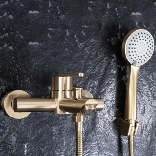 Rea BATERIA WANNOWA JS-11803BG ONTARIO ZŁOTA SZCZOTKOW REA-B5513