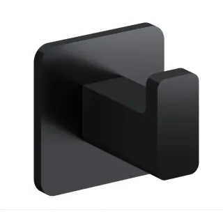 Omnires Nelson Haczyk pojedynczy z rozetą czarny NL80115BL