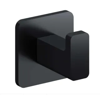 Omnires Nelson Haczyk pojedynczy z rozetą czarny NL80115BL