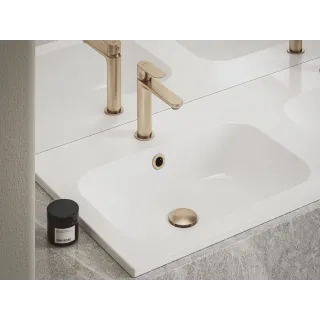 Ravak Korek umywalkowy 2w1 Click-Clack/stały X01841