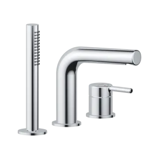 Excellent PI bateria wannowa 3 otworowa, chrom AREX.1234CR